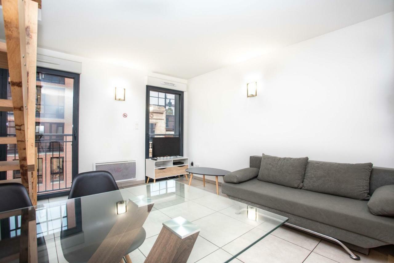 202 - Appartement Duplex Moderne - Jeanne D'Arc, Toulouse Dış mekan fotoğraf
